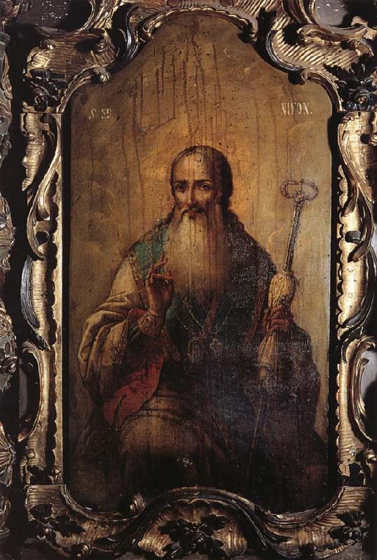 Nicolae Grigorescu Saint Nifon oil painting image